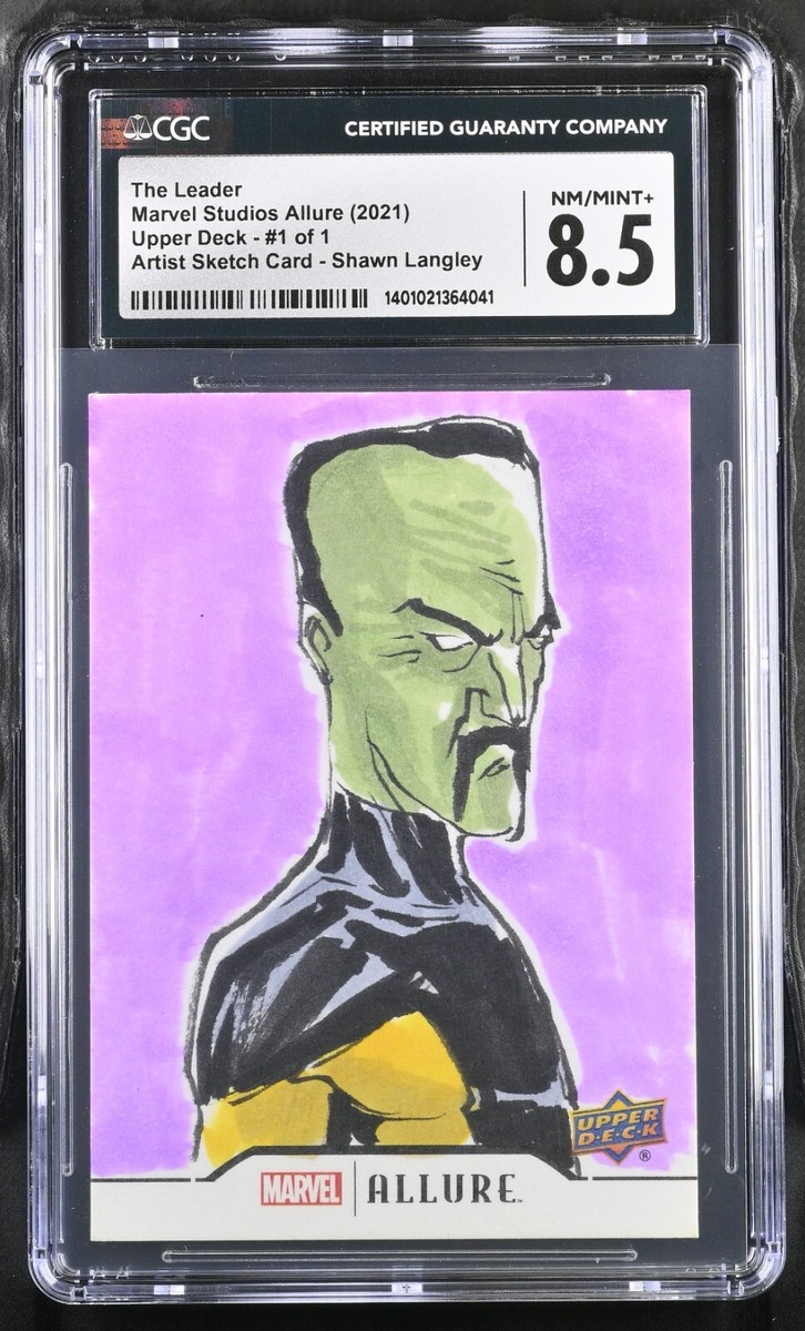 Marvel Artist Sketch Card 1 of 1 - The Leader - Shawn Langley