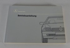 Betriebsanleitung Mercedes Benz R129 300 SL / 300 SL-24 / 500 SL von 01/1989