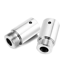 1 Pair 39mm Aluminum Fork Tube 2" Extension For Harley Sportster XL Dyna Glide