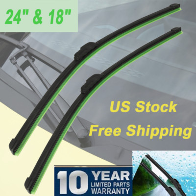 NEW  Wiper Blades Direct Connect Size 24 & 18 - Front Left and Right SetX2 US