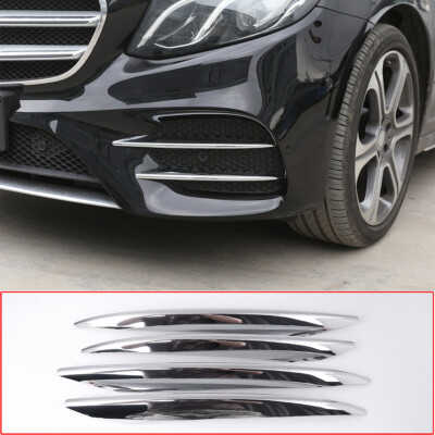 Car Front Fog Light Fog Lamp Strip Cover Trim For Benz E Class W213 16-20
