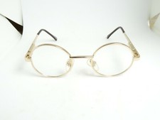 Roberto Elliot Eyeglass/Sunglass Frames 38 19 Gold NEW