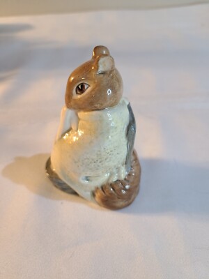 1979 Beswick Beatrix Potter Chippy Hackee Figurine F. Warne And Co