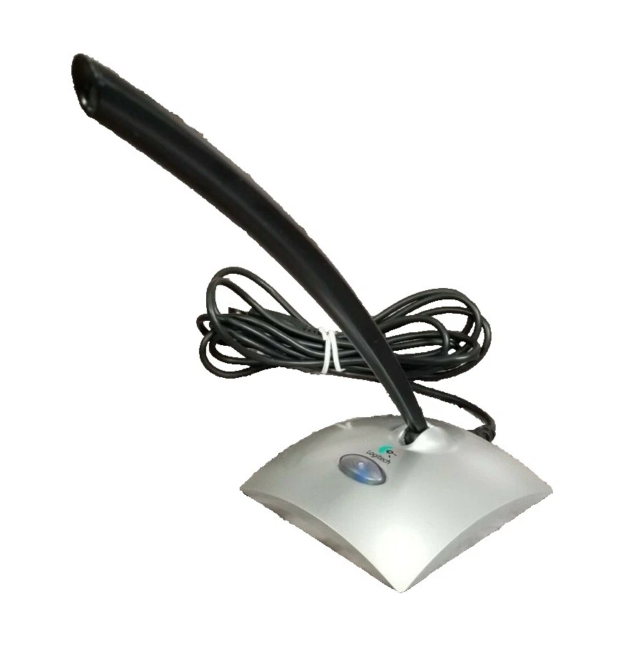 Microfones de Computador Logitech Botão de Mudo