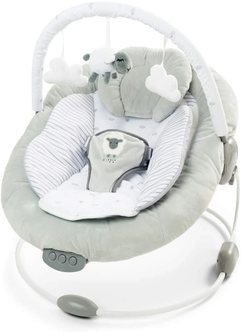 LADIDA Grey Newborn Baby Bouncer Chair Recliner Soothing Music Vibration Toys 77
Opens in a new wind