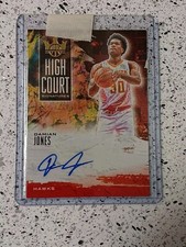 2019-20 Damian Jones Panini Court Kings High Court Signatures Auto /179 #HC-DJO