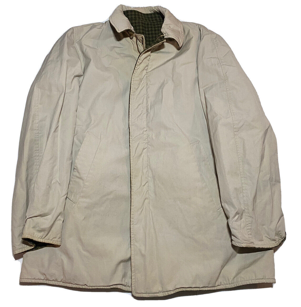 Vintage Pendleton Wool Reversible Jacket Size Med… - image 1