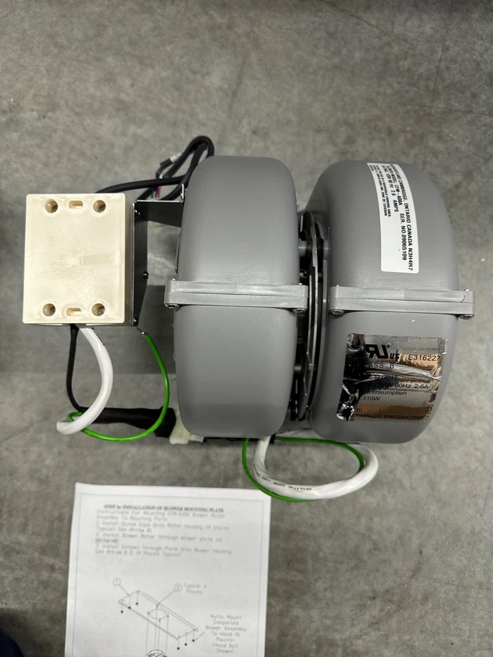 + NUEVO AGA/Heartland CFM-600A Kit Soplador - Falta placa de montaje Foto 2 de 4