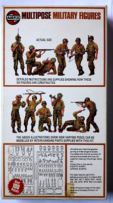FIGURINE SOLDAT ANCIEN Infantry Us Marines Ww2 Airfix - 1/72 EUR 11,95