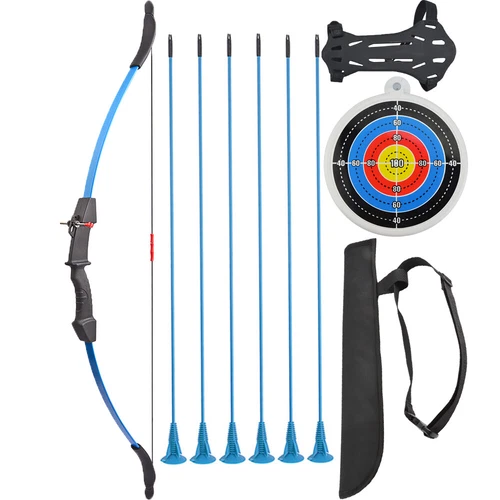 Youth Archery Takedown Recurve Bow ARROW set KID Practice Outdoor Shooting Gift - Picture 2 of 31