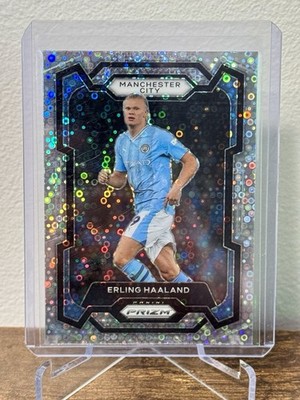 2023-24 Panini Prizm EPL ERLING HAALAND Silver Disco Breakaway Manchester City