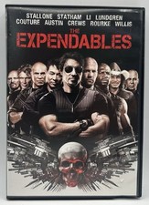 The Expendables DVD Widescreen Sylvester Stallone Jason Statham Jet Li 2010