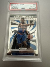 2019 Panini Prizm RJ Barrett Emergent RC Silver Prizm #27 PSA 8 Mint