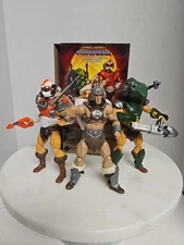 Vykron Masterverse Masters of the Univere New Eternia 7" All 3 Versions Complete