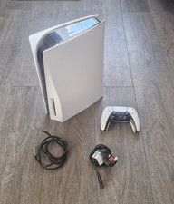 Playstation 5 Disc Edition (1TB) - Controller, +  wires, good condition 