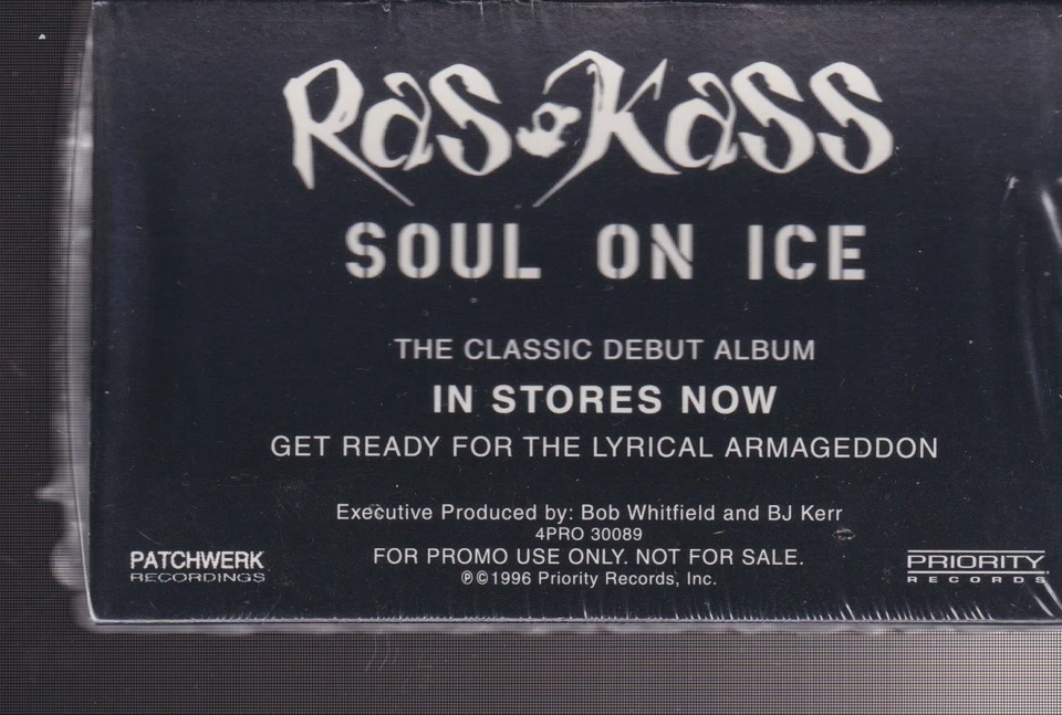 ras kass  SAMPLER  on ice cassette  promo sealed - Image 2 of 2