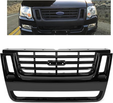 Front Grill Compatible With 2006-2010 Ford Explorerexplorer Sport Trac Replacem Front Grill Compatible With 2006-2010 Ford Explorerexplorer Sport Trac Replacem