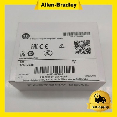 2023 New AB 1734-OB8S 1734OB8S Point I/O 8 Channel Safety Sourcing Output Module