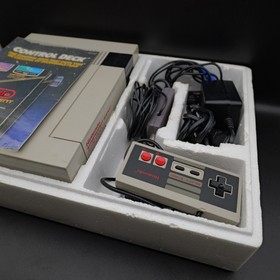 NES Control Deck - Nintendo Entertainment System / NES Boxed Console - PAL