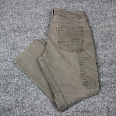 *FLAWS Kuhl Free Rebel Pants Mens 34X30 (Actual 34X29) Gray Chino Outdoor