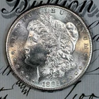 * 1885-S * SOLID+ GEM BU MS MORGAN SILVER DOLLAR * FROM ORIGINAL COLLECTION