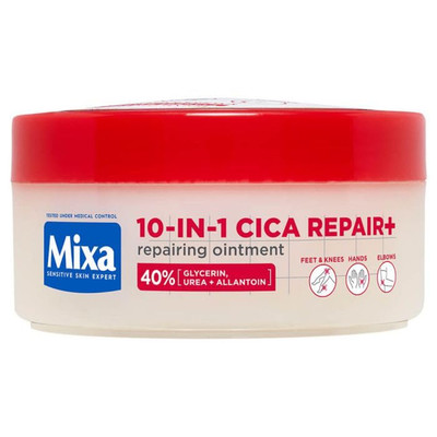 Mixa 10-in-1 CICA Repair+ Restoring Ointment for Very Dry Skin   150 ml   Intens