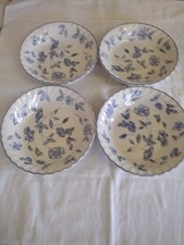 BHS Bristol Blue 4 Dessert/ Cereal Bowls