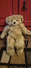Lrg Knickerbocker Teddy JOY 534 Fully Jointed 18 Inch Teddy Bear Collectible EUC