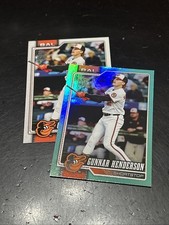 ⚾️ 2026 Topps Gunnar Henderson #46 Aqua Rainbow Foil Base Orioles⚾️