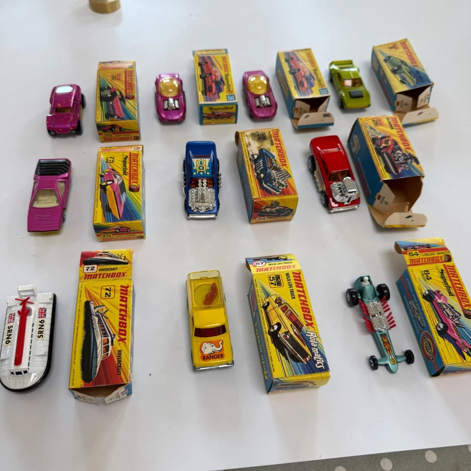 Matchbox Superfast Bundle of 10 Original Boxed Cars Excellent Condition - Image 3 of 4