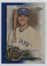 2022 Topps Allen & Ginter Chrome Blue Refractor 18/150 Matt Chapman #148 12w7