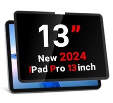 IPad Pro 13 Inch M4 Privacy Screen, Removable and iPad Pro 13 inch 2024 M4 