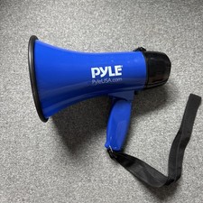 Portable Megaphone Speaker Siren Bullhorn Microphone with Vol. controls - TESTED