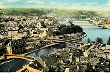 Carte Postale - Belgique - Namur - Confluent de Sambre et Meuse - Carte Dentelée