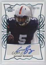 2021 Leaf Trinity Portraits Platinum Spectrum 50/50 Anthony Schwartz Auto v9t