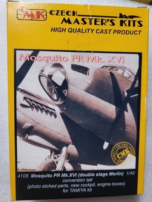 CMK 1/48 MOSQUITO PR Mk.XVI (double stage Merlin) Conversion Kit 4108 (TAMIYA)