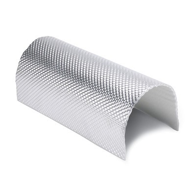 Design 50502, One Silver Aluminized Fiberglass Cloth Floor & Tunnel Heat Shield 