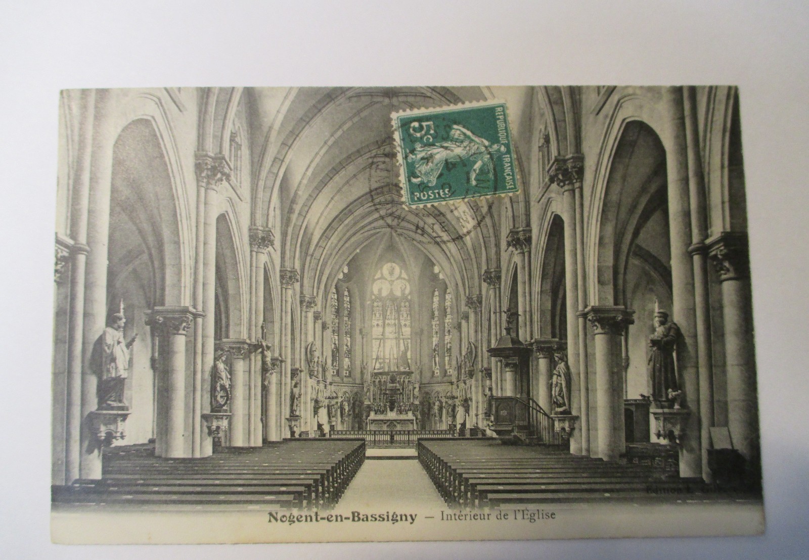 NOGENT-en-BASSIGNY lot of 11 postcards