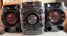 LG CM4360 Mini Hi-Fi System 230W CD USB Bluetooth FM Remote PLEASE READ LISTING 