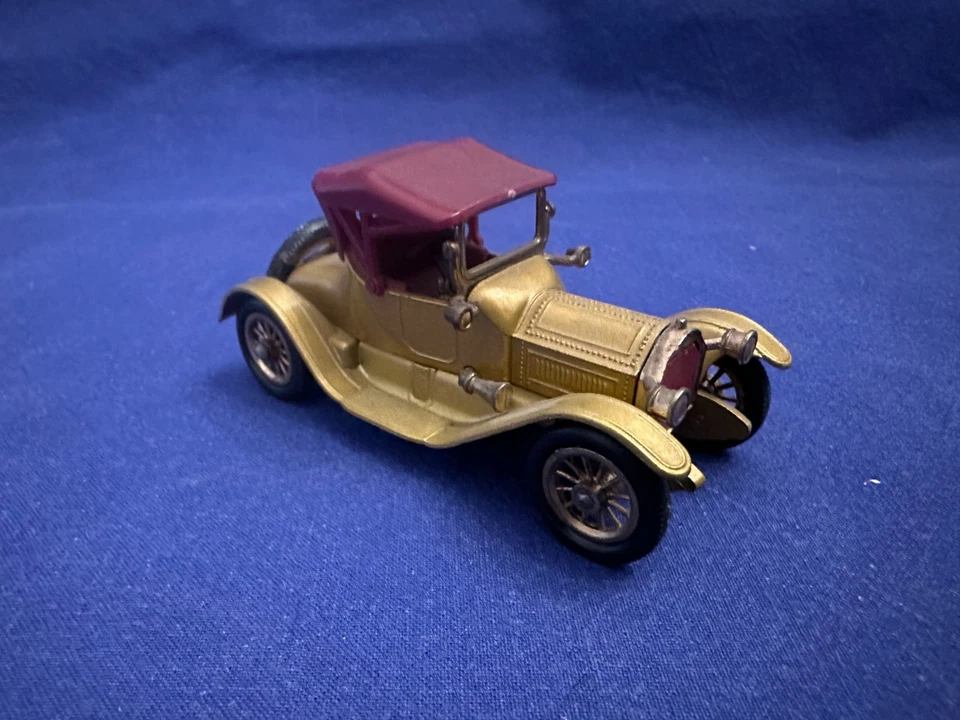 Vintage Matchbox Models of Yesteryear No Y-6 1913 Cadillac L 8,5 cm - Bild 4 von 4