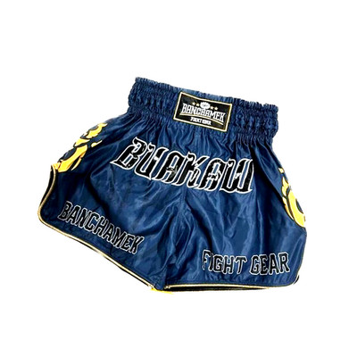 L Short Banchamek Buakaw Boxing MMA Premium  BSH4 Muay Thai Short Pant Gym Frigh