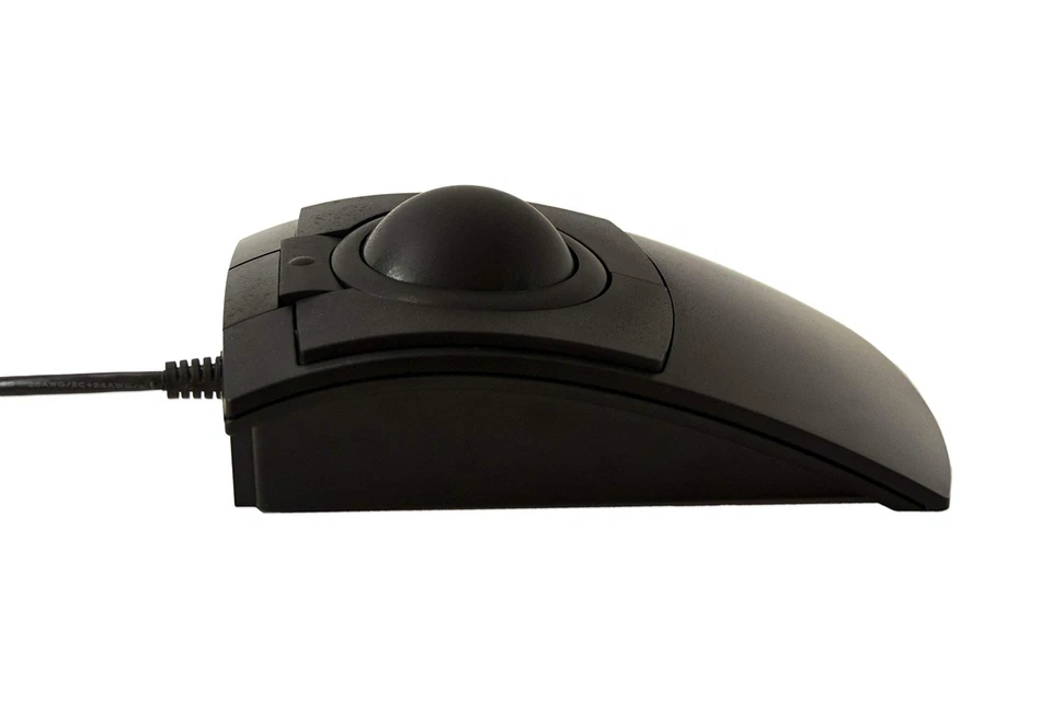 O-Trac Black Trackball USB/PS2 with Opto-Mechanical Tracking for cursor Contr... - Image 3 of 4