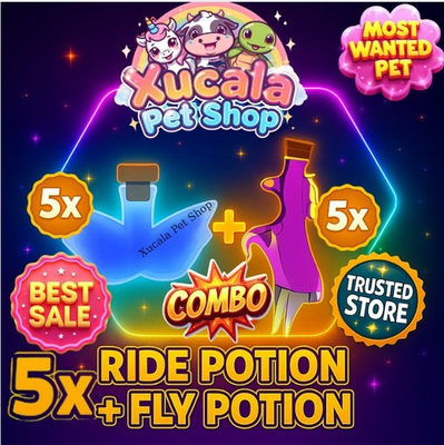 #ad #ad 🐎 Ride Potion Fly Potion Combo– Fast Delivery Trusted Store $1.29