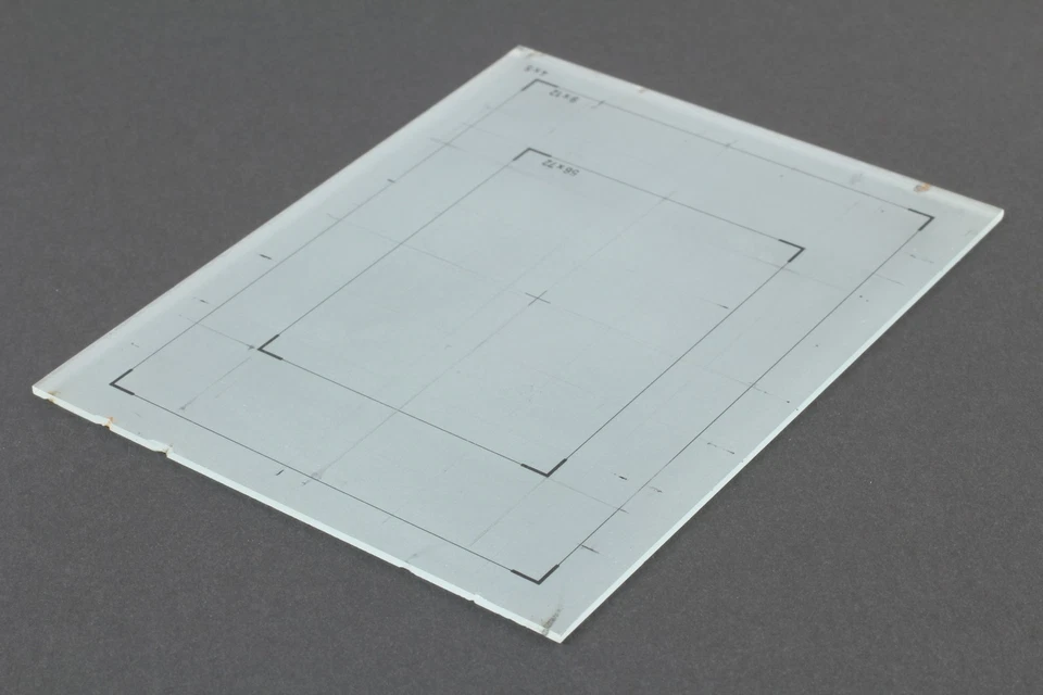 [Casi COMO NUEVO] Repuesto de vidrio esmerilado para cámara Linhof Super Technika 4x5 de JAPÓN Foto 3 de 4