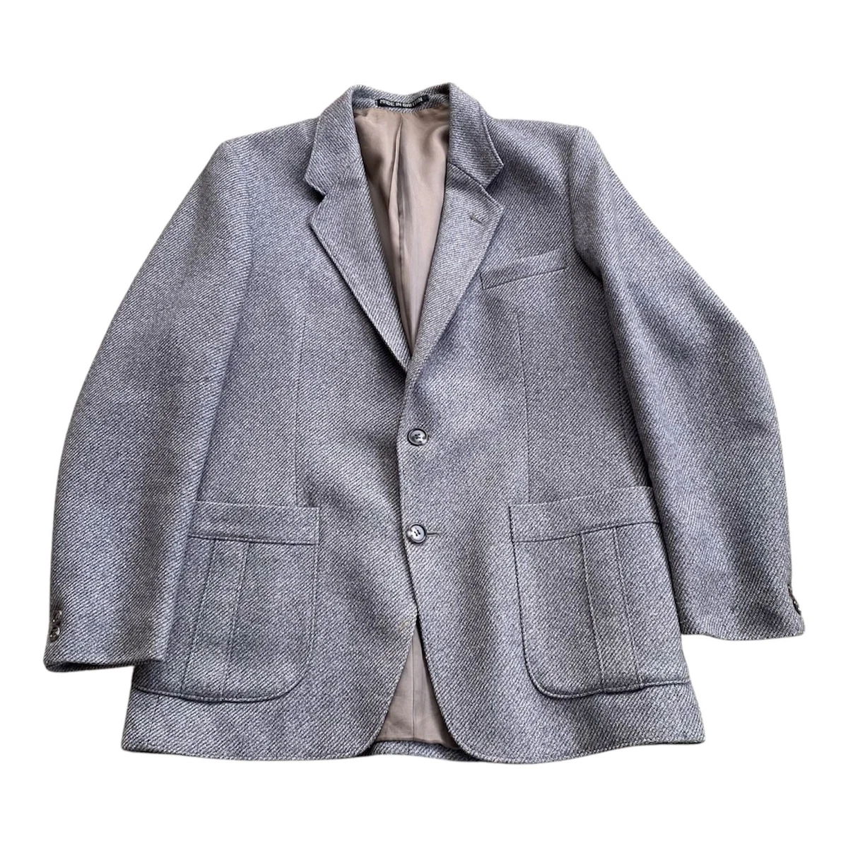 Tweed Regular 40 Jacket Vintage Suit Jackets & Blazers for Men for