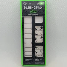 Dashing Diva Gloss Ultra Shine Gel Nail Strips - Candy Claws - Halloween 