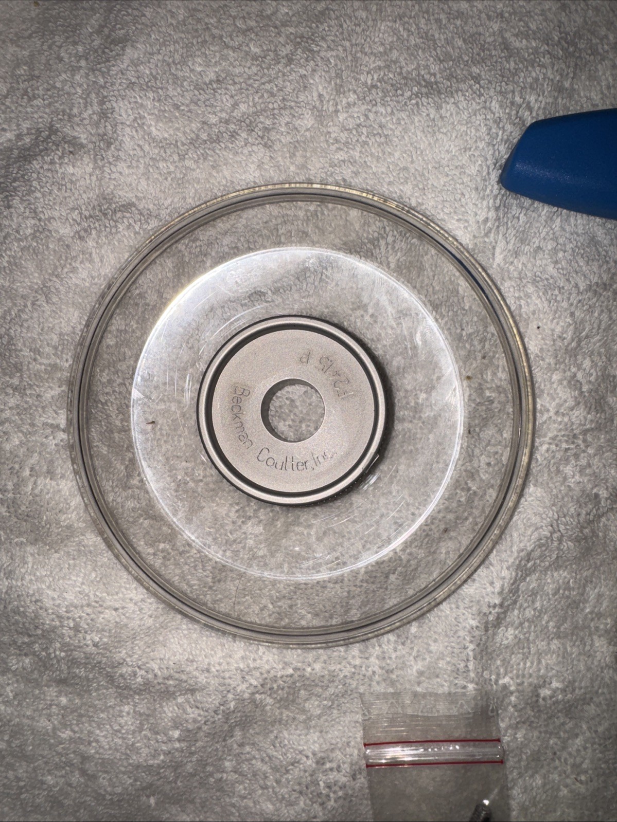 Lid 4mm Hex & 10mm Socket Wrench Only* Beckman Coulter F241.5P Fixed Angle Rotor