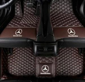 Tapis de plancher de voiture Fit Mercedes Benz Tous les modèles Cargo Liners Tapis imperméables