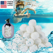 50PCS Pool Filter Balls for Sand-Filter - Dry Filter Sand Balls,Reusable Swimmin