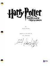 Daniel Radcliffe Signed Harry Potter and The Prisoner of Azkaban Script Beckett